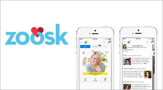 Zoosk sexting app logo and screenshot
