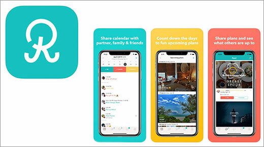 Raft app screenshots and Raft app logo