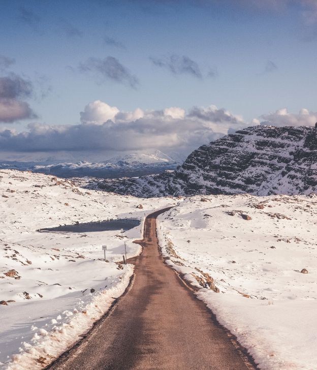 aleks cvetkovic best uk staycation snow road scotland