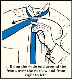 half windsor necktie knot how to tie